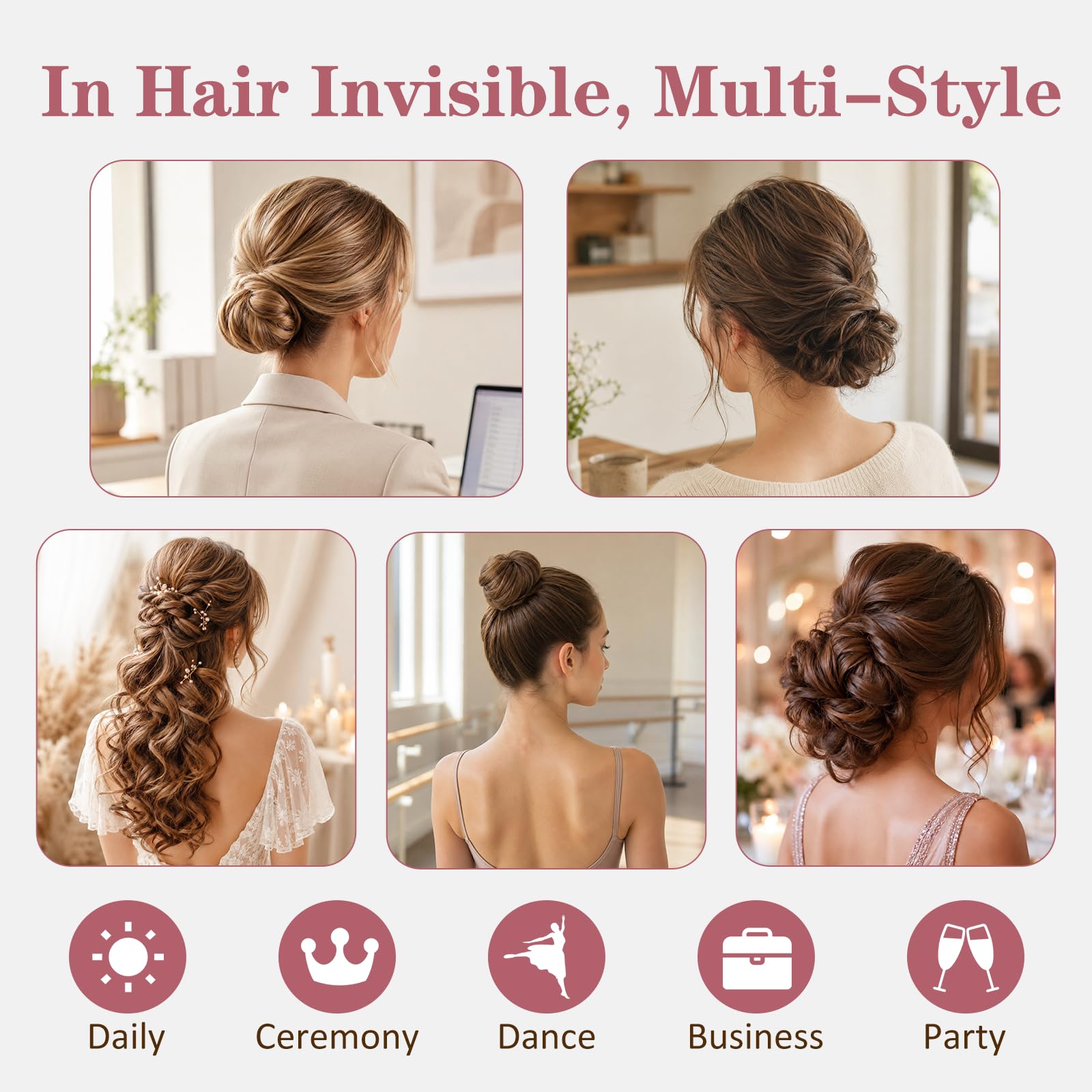 Amazon.com : U Shaped Gold Hair Pins for Buns, 100 PCS 2.8